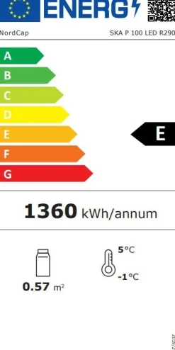 NordCap Impuls-Kühlinsel SKA 100, Umluft Breite 1000mm
