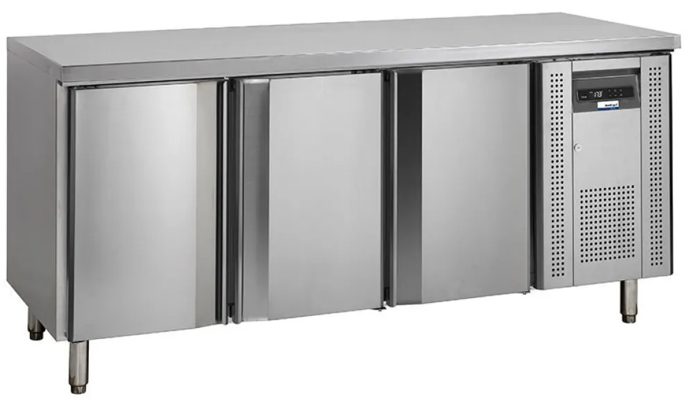NordCap Kühltisch KTM3, 3 Türen GN1/1, 1795x700x860mm