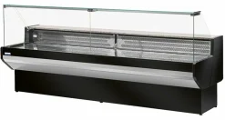 NordCap Kühltheke PATAGONIA 200 ST BLACK, statische Kühlung, 2000x910x1290mm