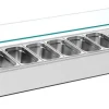 NORDCAP Pizzakühltisch-Aufsatz A2020 für 8x GN1/3, Breite 2020mm