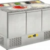 NordCap Pizzatisch Belegstation Saladette SL 3-BLG, 1350x700x830 mm