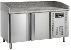 NordCap Pizzatisch PT1200 für EN 600x400mm, 2 Türen