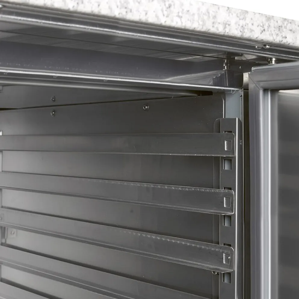 NordCap Pizzatisch PT1200 für EN 600x400mm, 2 Türen