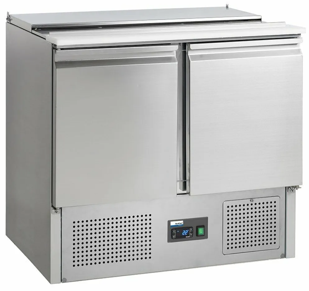 NordCap Saladette SL 9, 2 Türen, für 2x GN1/1, 2x GN1/4