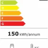NordCap Umluft-Gewerbekühlschrank UKU 150 W, 124 Liter