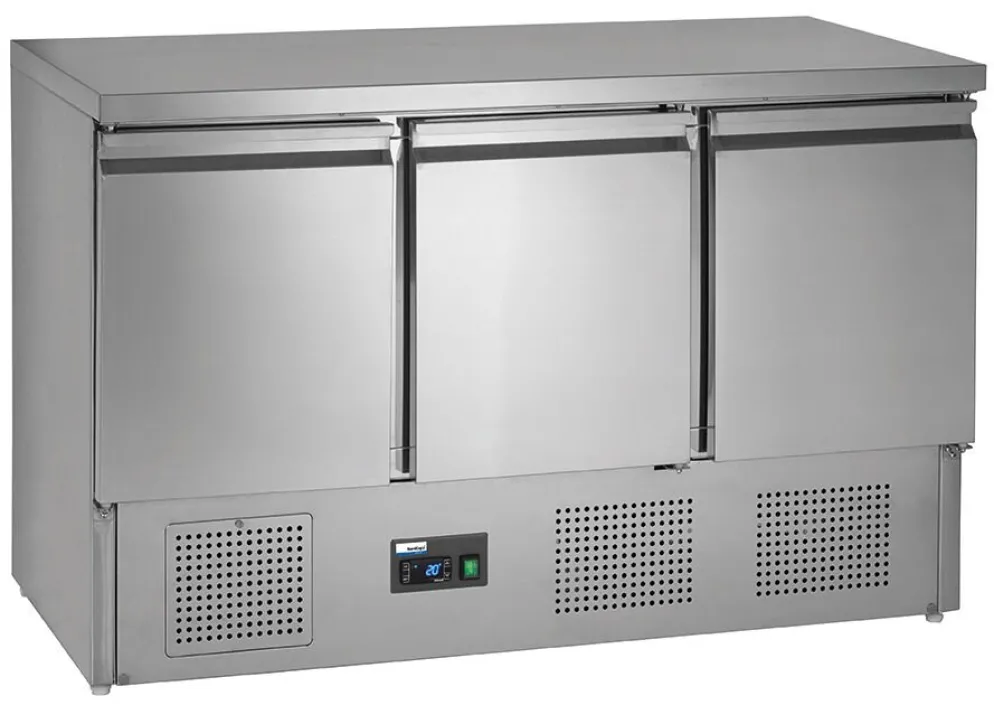 NordCap Universalkühltisch KT13 3T für GN 1/1, 3 Türen