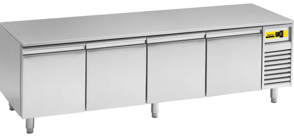 NordCap Unterbaukühltisch UKT4ZG 4x GN 1/1-Voll-Schublade