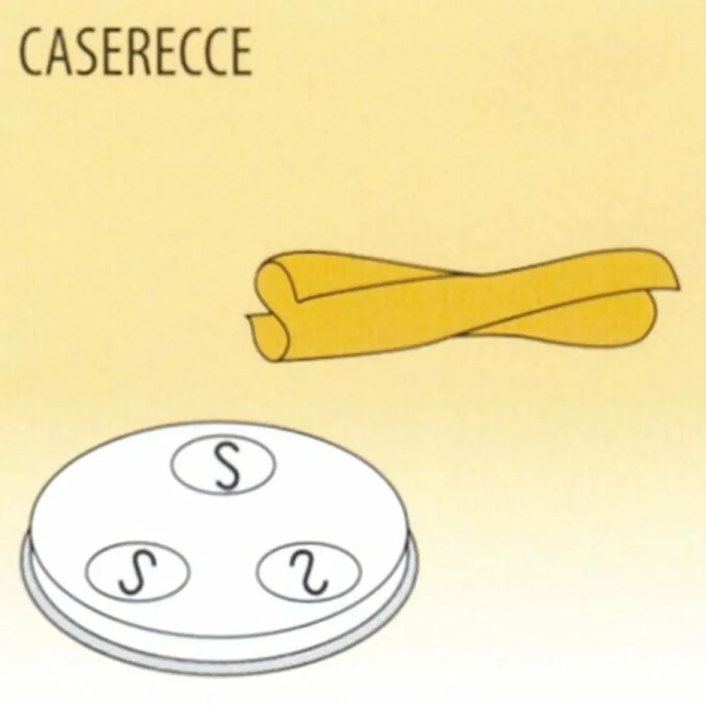 Nudelform Caserecce für Nudelmaschine 1,5kg