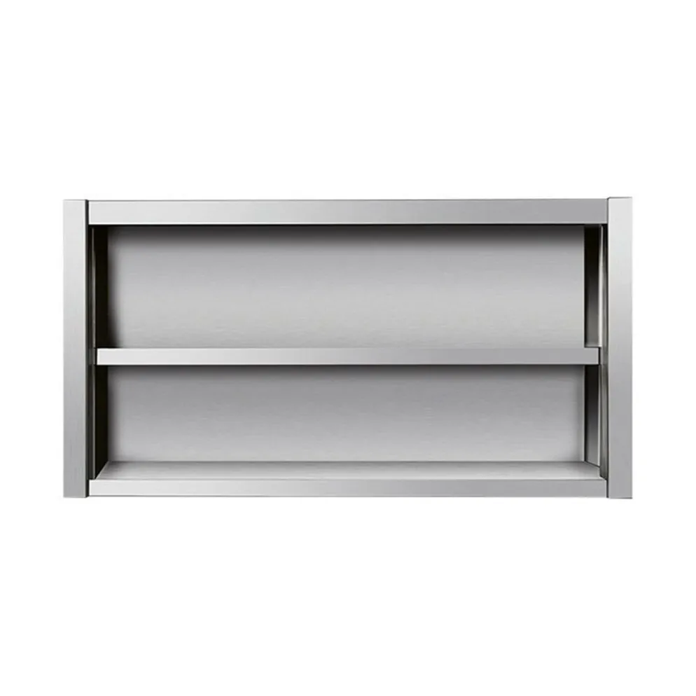 Offener Wandhängeschrank mit Zwischenboden, Breite 1400 mm