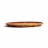 Olympia Canvas runder Teller mit schmalem Rand siena-rost Ø-26,5cm (6 Stück)