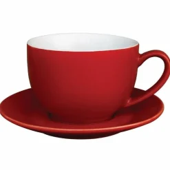 Olympia Cappuccinotasse rot 34cl (12 Stück)