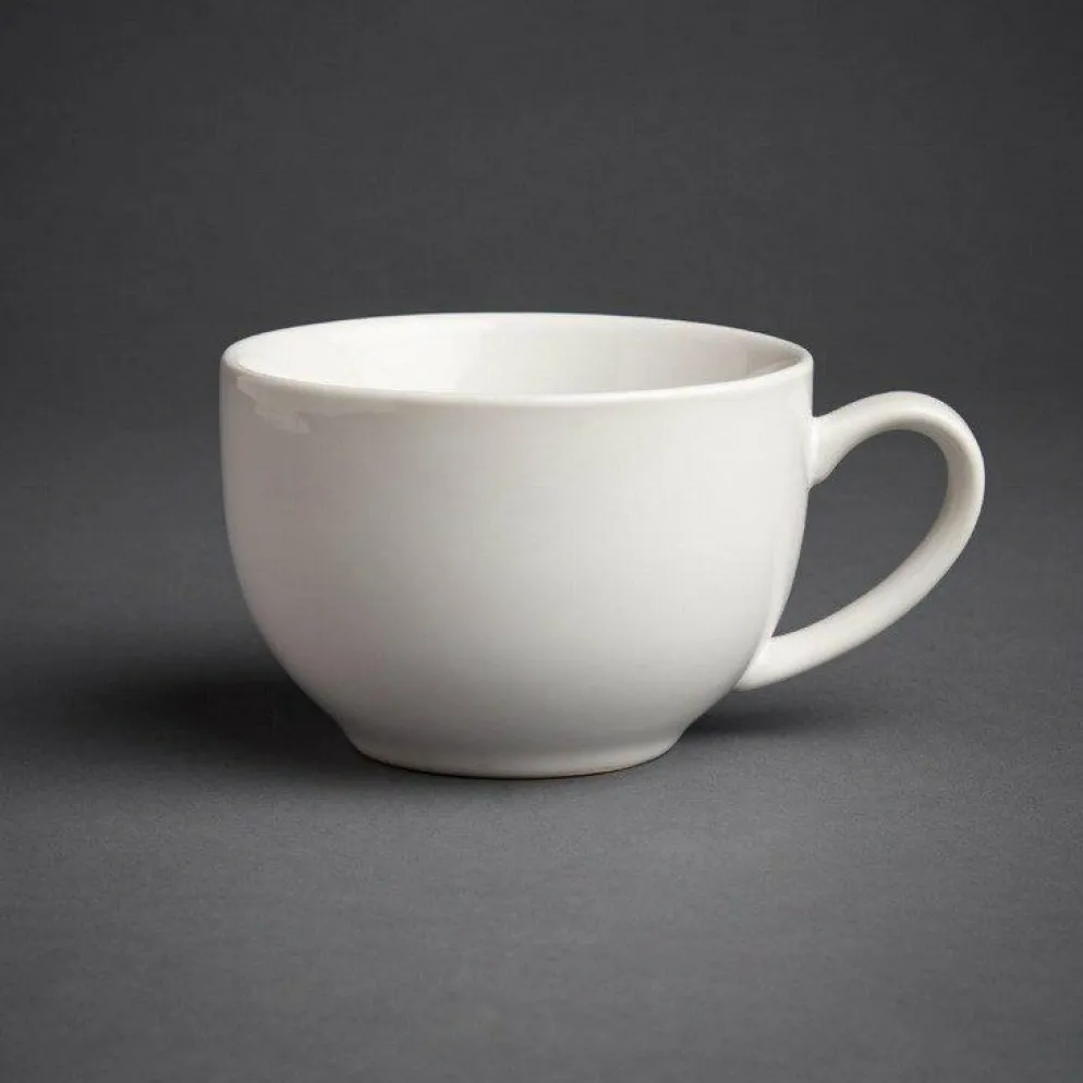 Olympia Cappuccinotasse weiß 34cl (12 Stück)