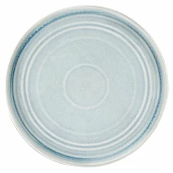 Olympia Cavolo Flacher runder Teller eisblau Ø-27cm (4 Stück)