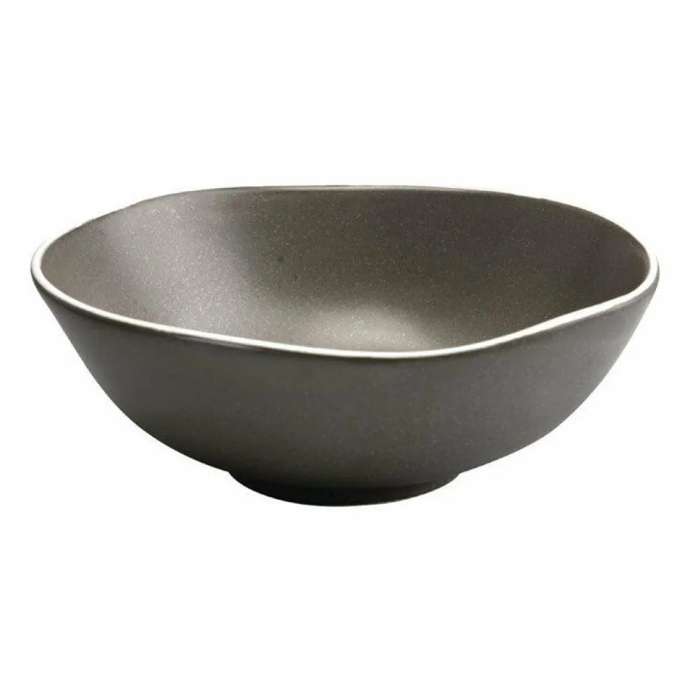 Olympia Chia tiefe Schalen grau 21cm (6 Stück)