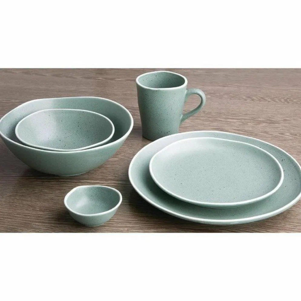 Olympia Chia tiefe Schalen grün 21cm (6 Stück)