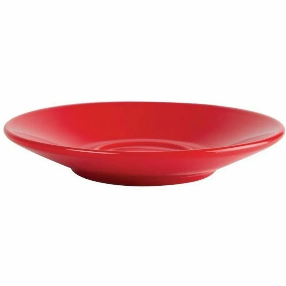 Olympia Espressountertasse rot (12 Stück)