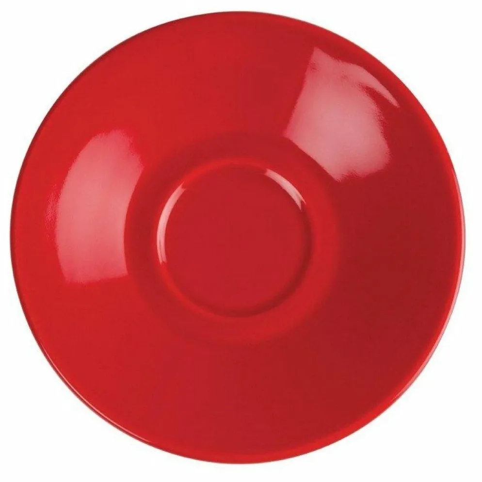 Olympia Espressountertasse rot (12 Stück)