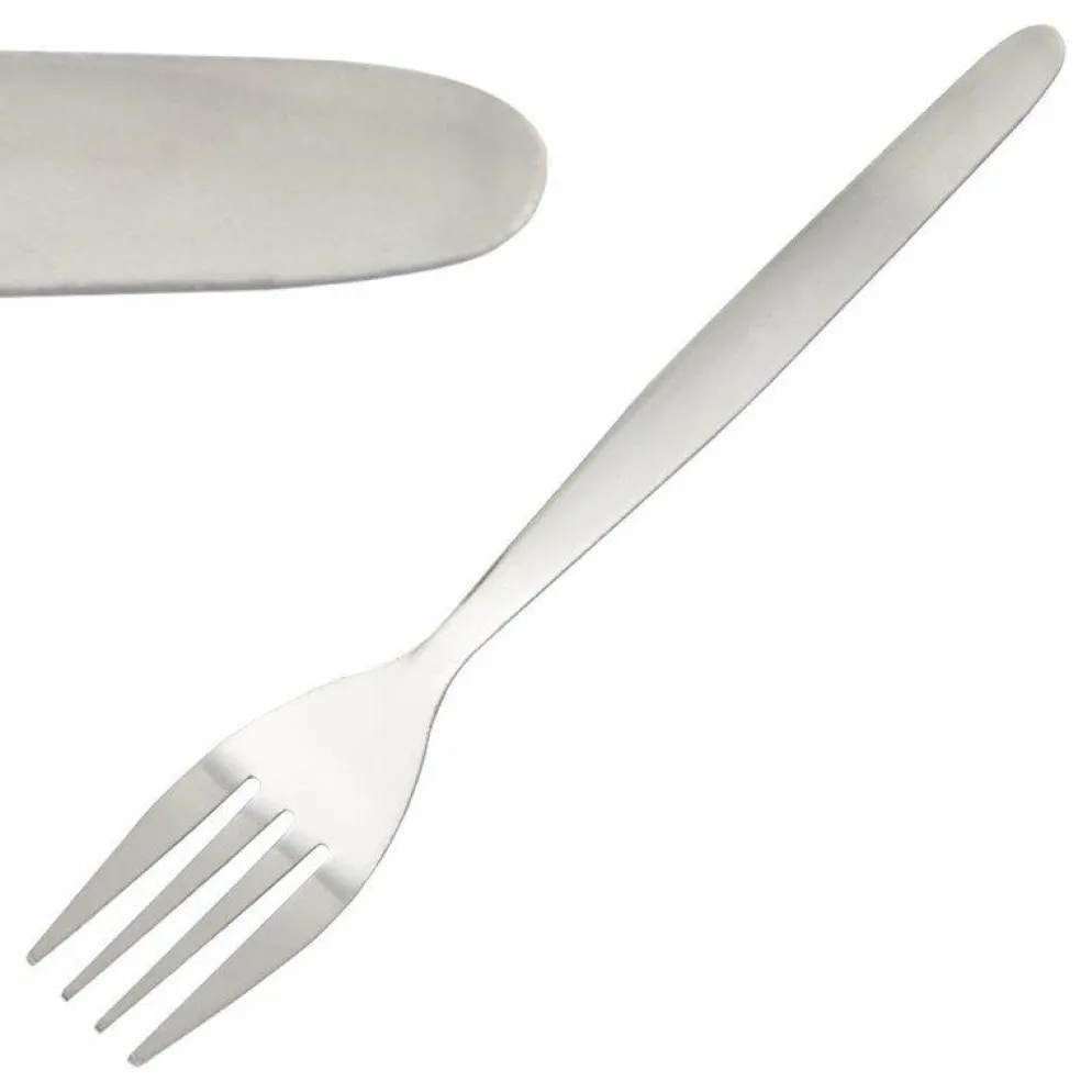 Olympia Kelso Dessertgabeln, Länge 17,5cm, Edelstahl 18/0 (12 Stück)