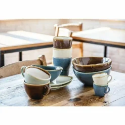 Olympia Kiln Cappuccino Tasse Moos 230ml (6 Stück)