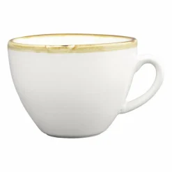 Olympia Kiln Cappuccinotassen Kreideweiß 23cl (6 Stück)