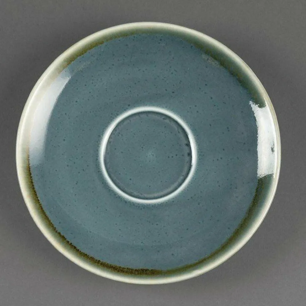 Olympia Kiln Cappuccino Untertasse Ozean 16cm (6 Stück)