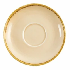 Olympia Kiln Cappuccino Untertasse Sandstein 16cm (6 Stück)