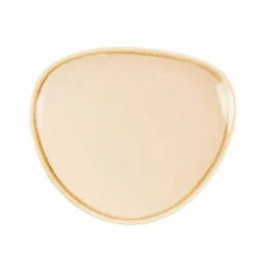Olympia Kiln dreieckiger Teller sandstein 16,5cm (6 Stück)