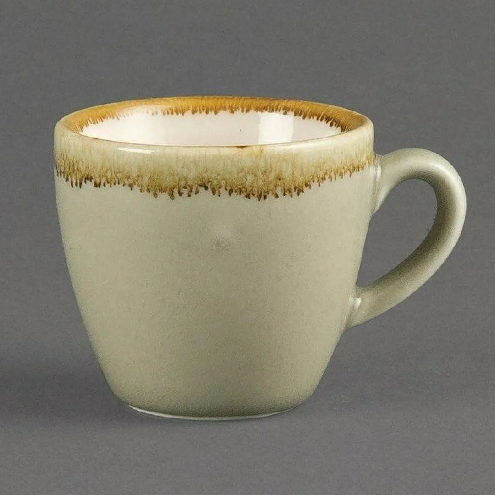 Olympia Kiln Espresso Tasse Moos 85ml (6 Stück)