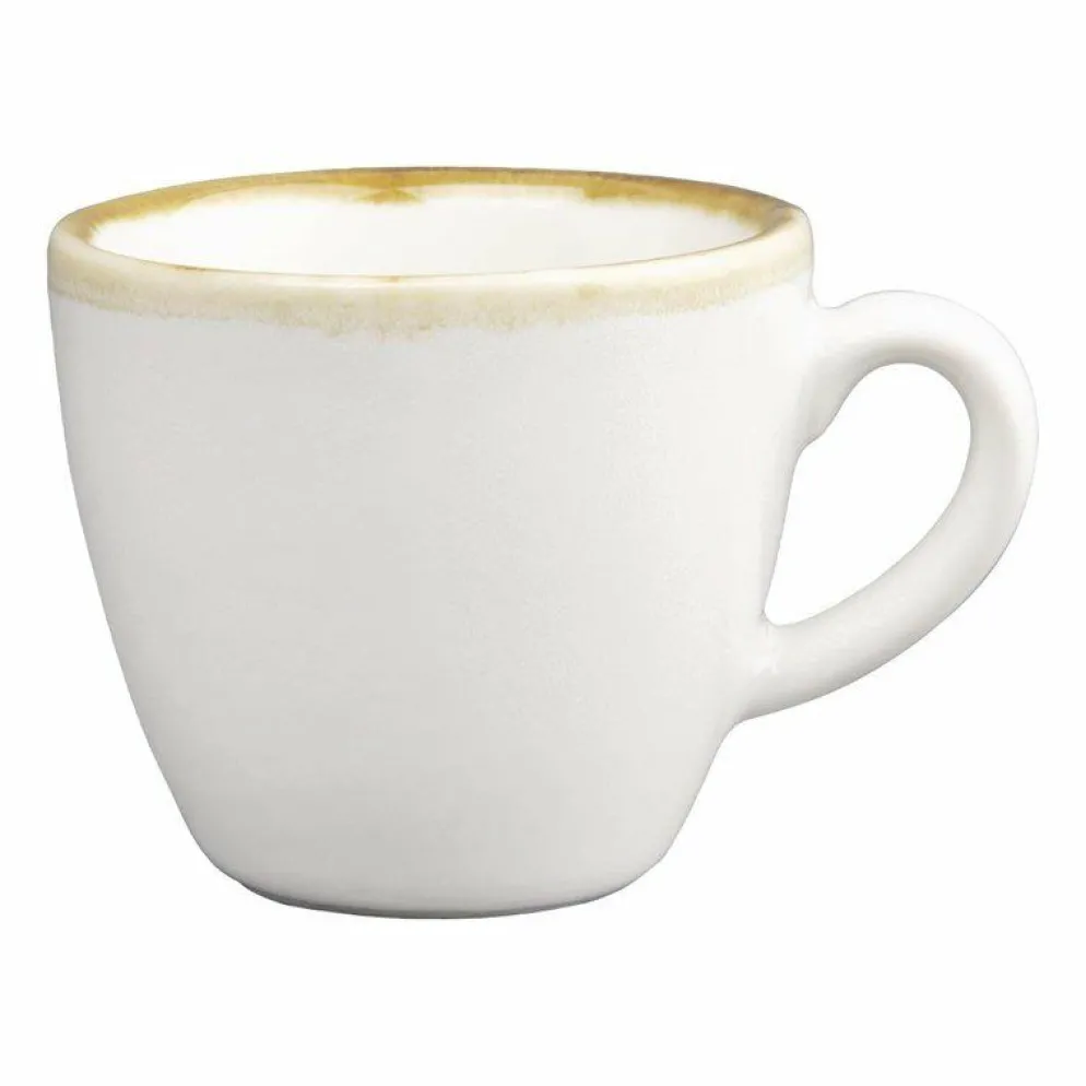 Olympia Kiln Espressotassen Kreideweiß 8,5cl (6 Stück)
