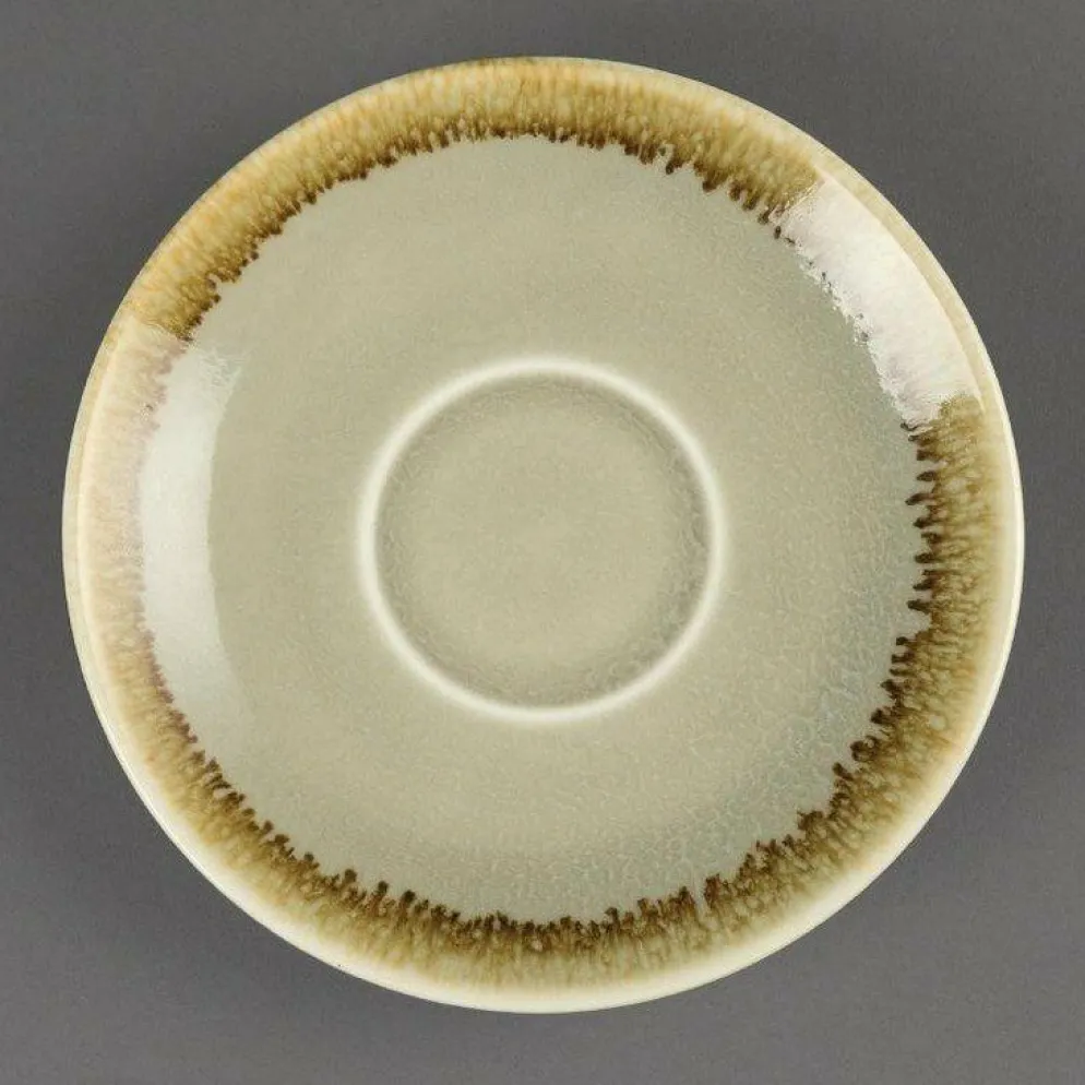 Olympia Kiln Espresso Untertasse moos 11,5cm (6 Stück)
