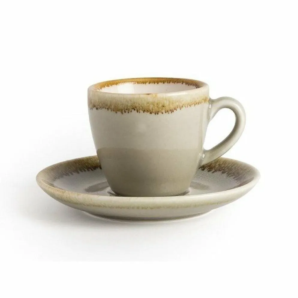 Olympia Kiln Espresso Untertasse moos 11,5cm (6 Stück)