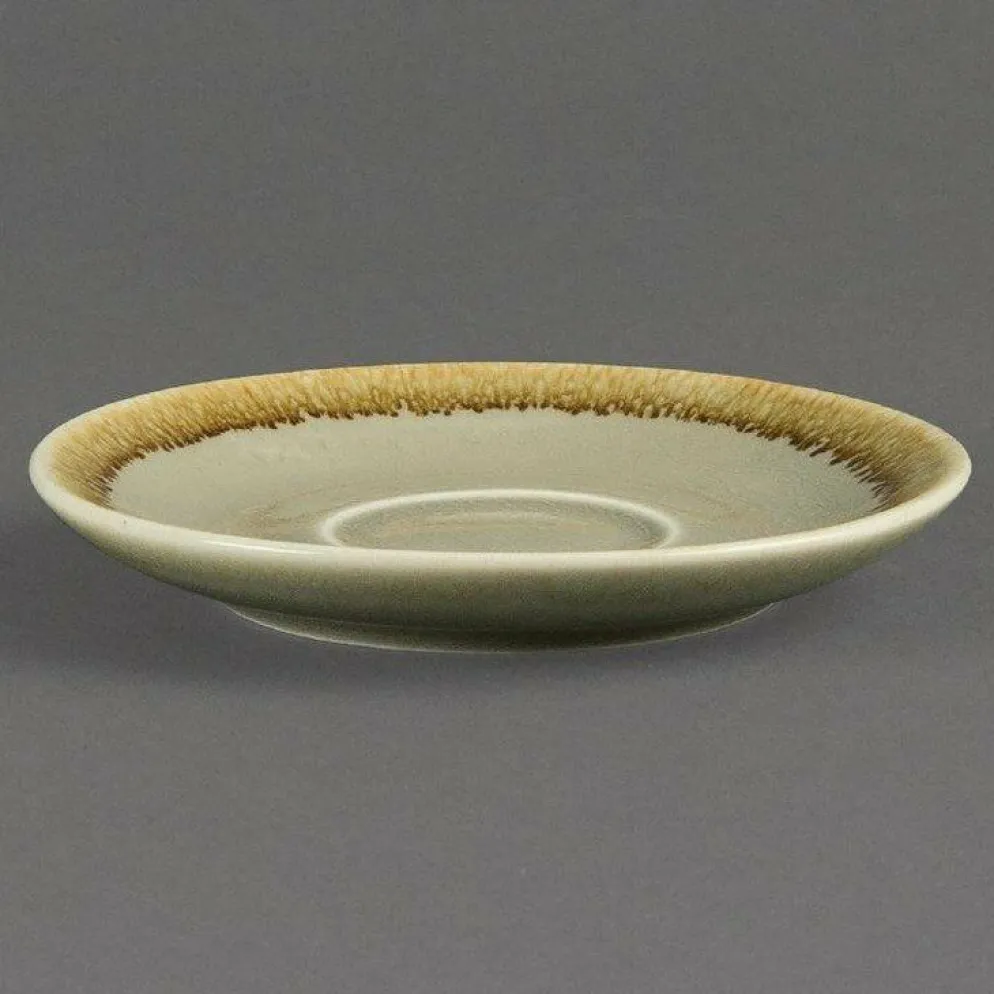 Olympia Kiln Espresso Untertasse moos 11,5cm (6 Stück)