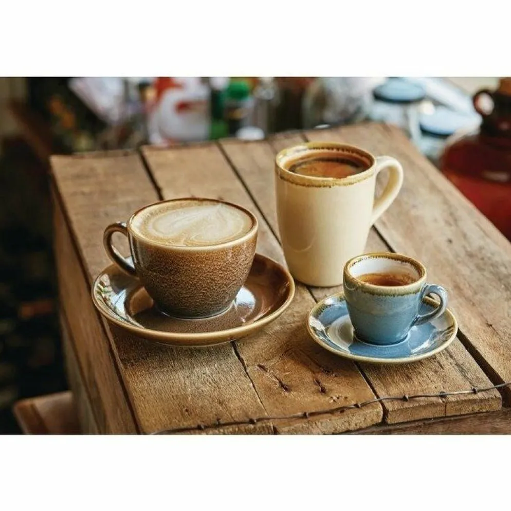 Olympia Kiln Kaffeebecher Sandstein 340ml (6 Stück)
