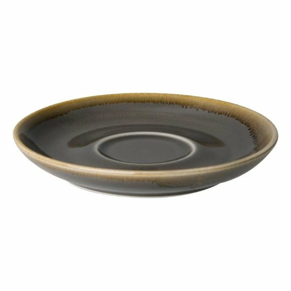 Olympia Kiln Untertassen Rauch 16cm (6 Stück)