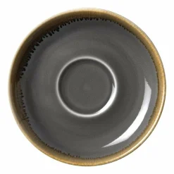 Olympia Kiln Untertassen Rauch 16cm (6 Stück)