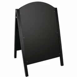 Olympia Kundenstopper Tafel Metall schwarz, Schreibfläche: 60 x 90cm