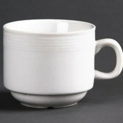 Olympia Linear stapelbare Tasse 21cl (12 Stück)