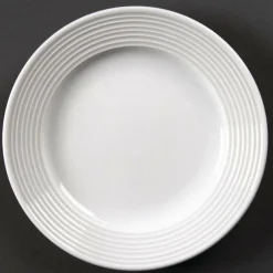 Olympia Linear Teller mit breitem Rand 25cm (12 Stück)