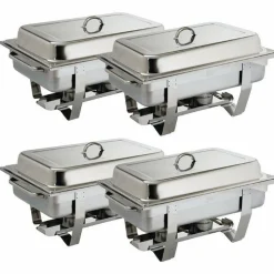 Olympia Milan Chafing-Dish, 27x33x59cm (4 Stück)