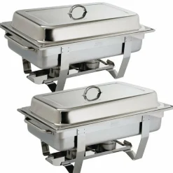 Olympia Milan Chafing-Dish, 27x33x59cm (2 Stück)