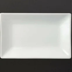 Olympia rechteckige Servierplatte 20cm (6 Stück)