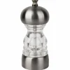Olympia Salz- und Pfeffermühle Acryl und Edelstahl 13,5cm