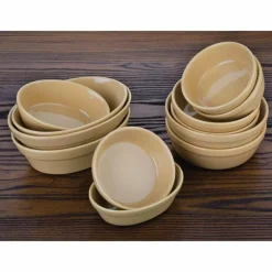 Olympia Stoneware runde Auflaufformen Ø-15,6cm (6 Stück)