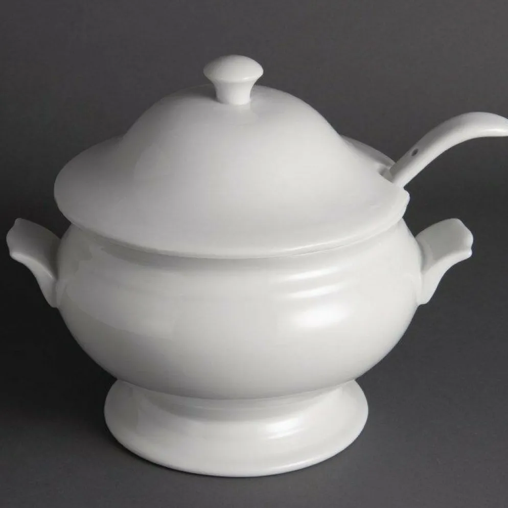 Olympia Suppenterrine und Löffel 2,5L