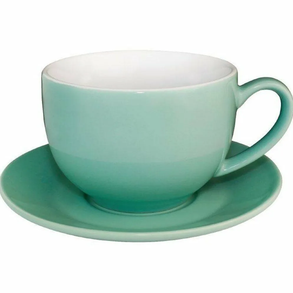 Olympia Untertasse aqua (12 Stück)