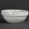 Olympia weiß stabelbare Schüssel 13cm (12 Stück)