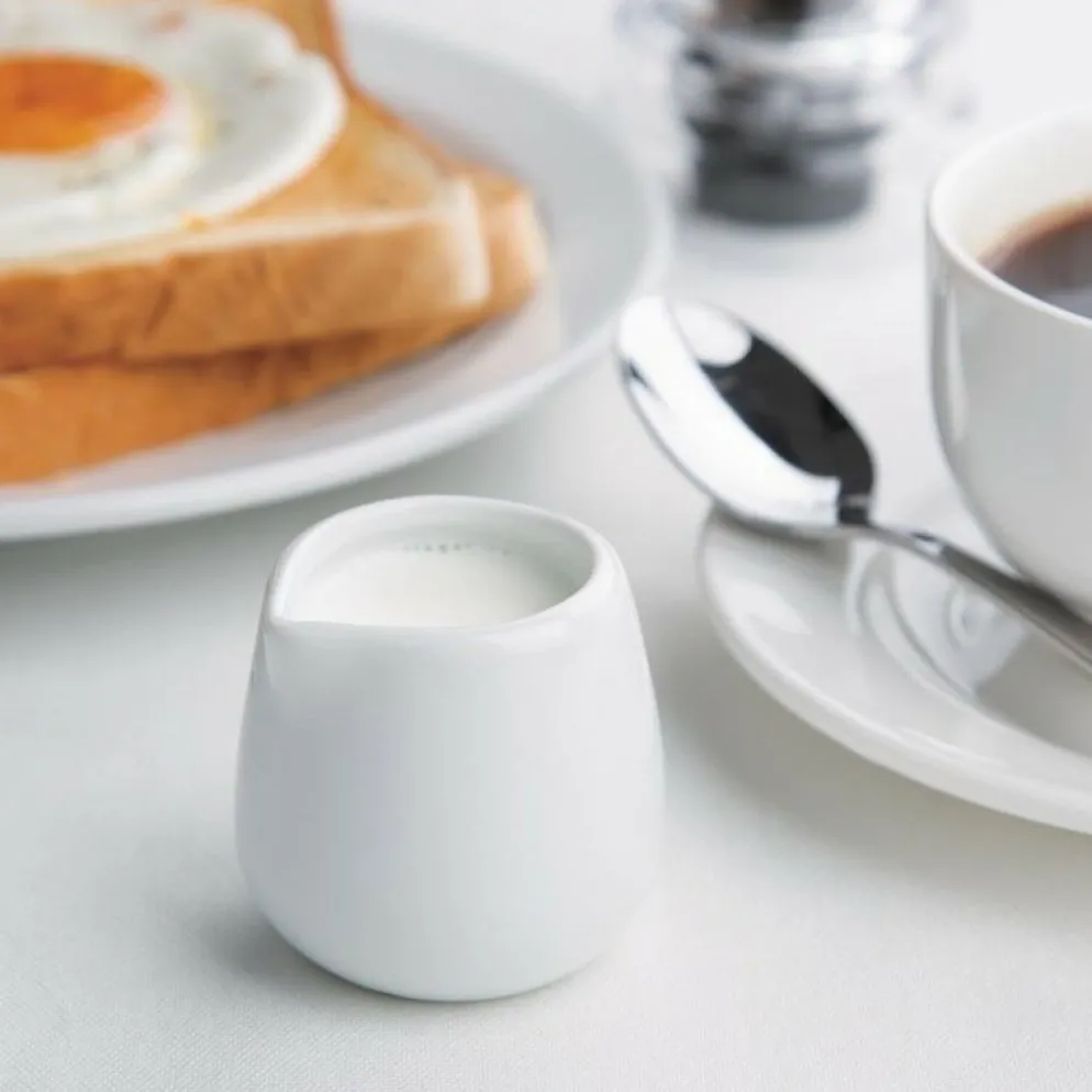 Olympia Whiteware Milchkännchen 8,5cl (12 Stück)
