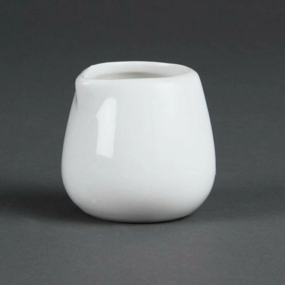 Olympia Whiteware Milchkännchen 8,5cl (12 Stück)