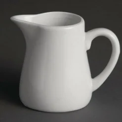 Olympia Whiteware Milchkännchen mit Henkel 17cl (6 Stück)