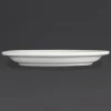 Olympia Whiteware Teller mit schmalem Rand 28cm, 6 Stück